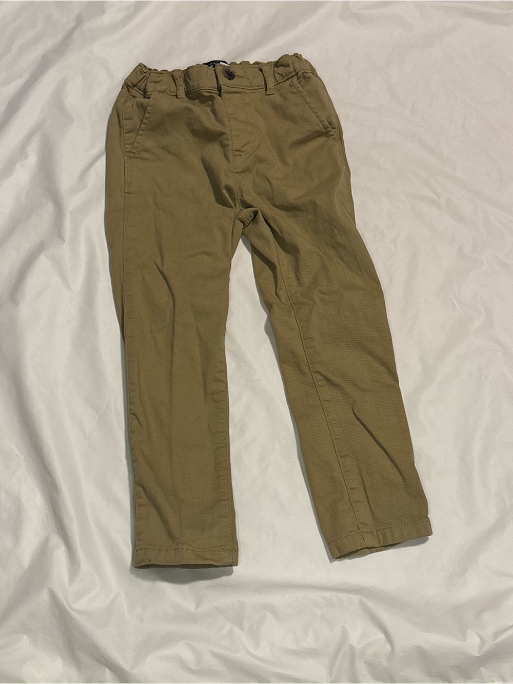 The Children’s Place Boys Khaki Chino Pants 5T Stretch